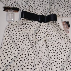 Robe Ceinturée Imprimée