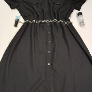 Robe Boutonnée Décontractée