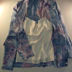 BLAZER et Haut Côtelé de Teinture