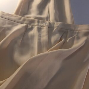 Pantalon Taille Haute Beige